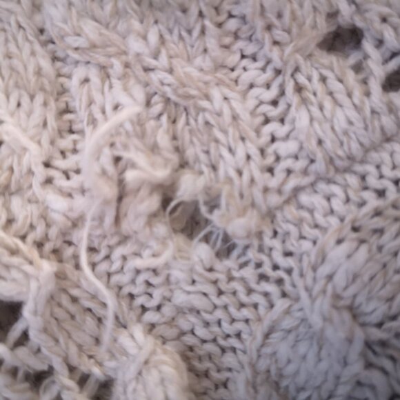 Venezia Ladies Beige Straight Fit Size 22/24 V-neck Tunic / Sweater - Picture 10 of 10